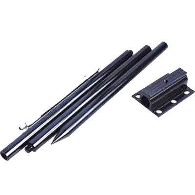 速发沃尔 森夜钓三钓鱼灯三脚架灯角架支架配件蓝白光灯插杆钓箱