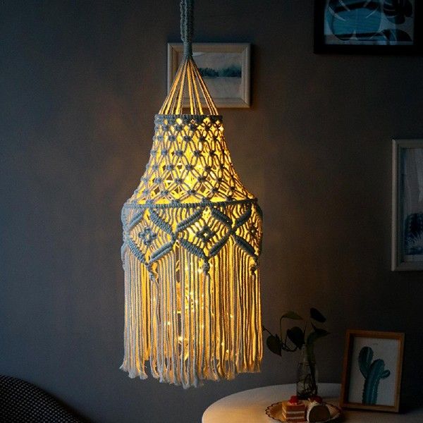 极速New Decorative Lampshade Tapestry Handwoven Home Chandel