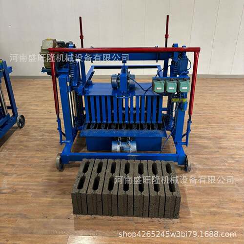 农村家用小型半自动砖机空心砖铺路砖蝎子砖制砖机