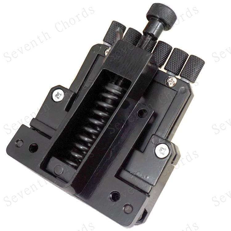 Headless Guitar 无头电吉他琴桥拉弦板下弦桥下驹 黑