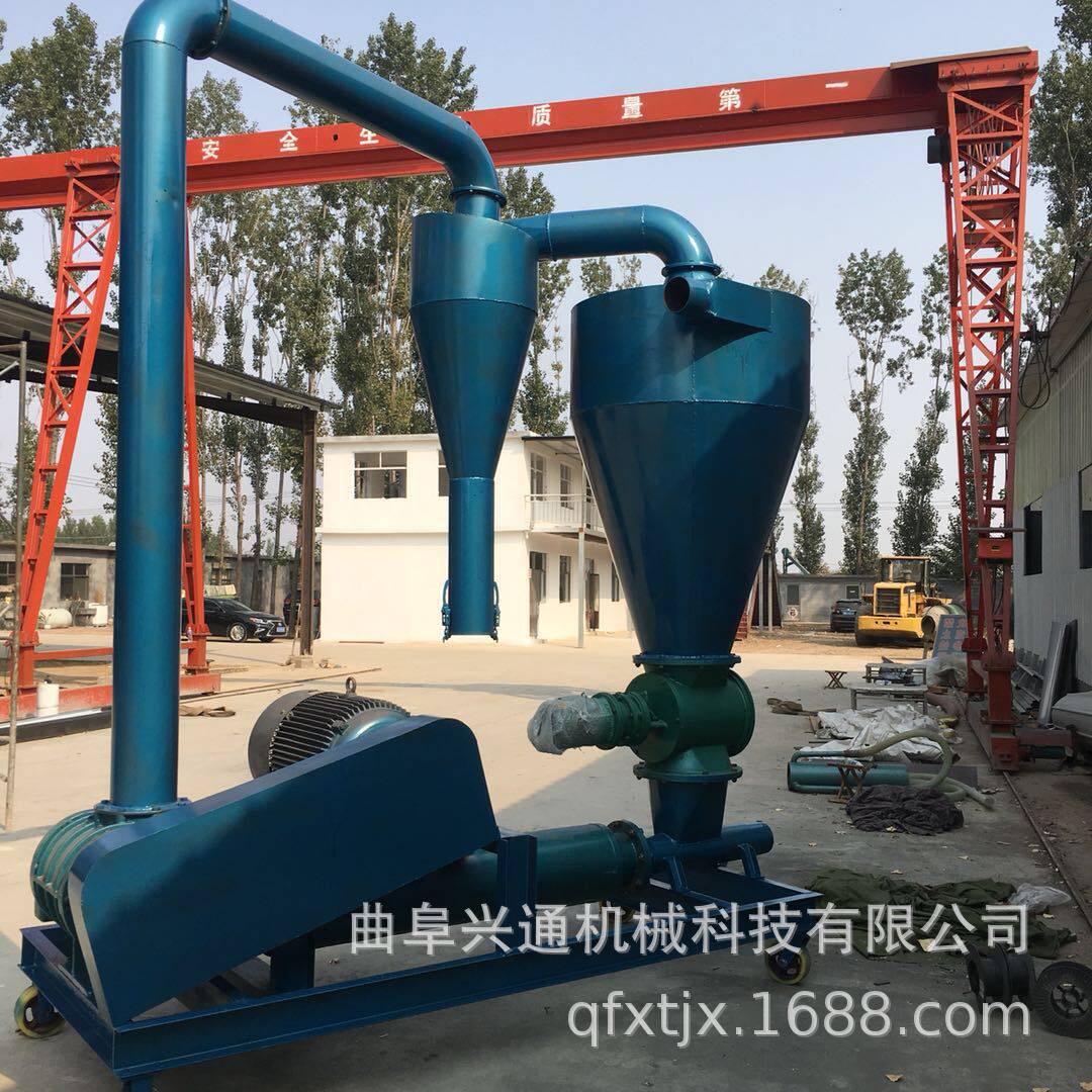 脉冲除尘式工业化学粉料输送机河南炉灰煤渣颗粒气力抽送机厂家