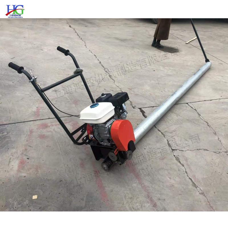 电动混凝土整平机斜坡建设施工路面摊平机便携式机场跑道平铺机