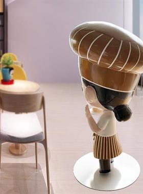 玻璃钢雕塑定制厂家商场美陈网红卡通人物公仔定制户外大型装饰摆