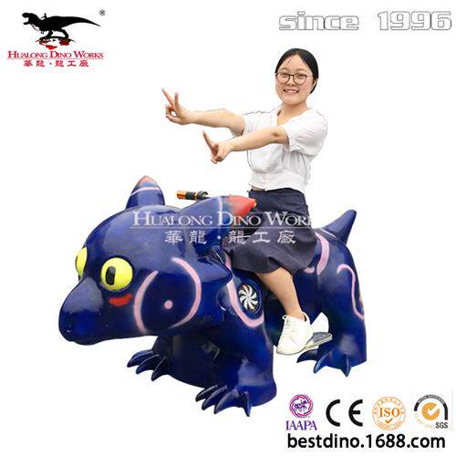 年工厂定制恐龙儿童恐龙互动商场游乐园玩耍仿真飞龙小车彩车.