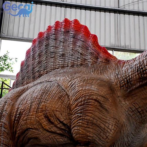 大型仿真恐龙模型恐龙园酒店房地产展览雕塑机械电动棘龙厂家定制
