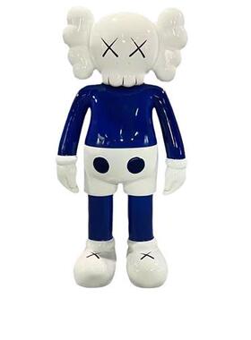 Kaws暴力熊潮牌装饰公仔摆件雕塑玻璃钢直播间落地大号装饰品