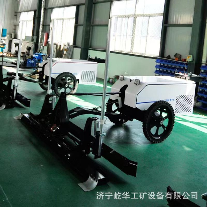 华 混凝土路平面激光屹整平机手扶2轮座驾动4轮全自地面找摊铺机
