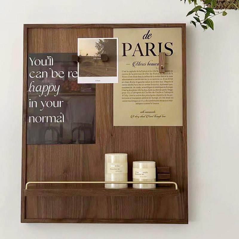 北欧实木电表遮挡箱弱电闸开关置物架配电盒胡桃木箱挂物装饰画框,家居饰品,电表箱装饰画,淘宝优惠券,粉丝福利购,淘宝优惠卷