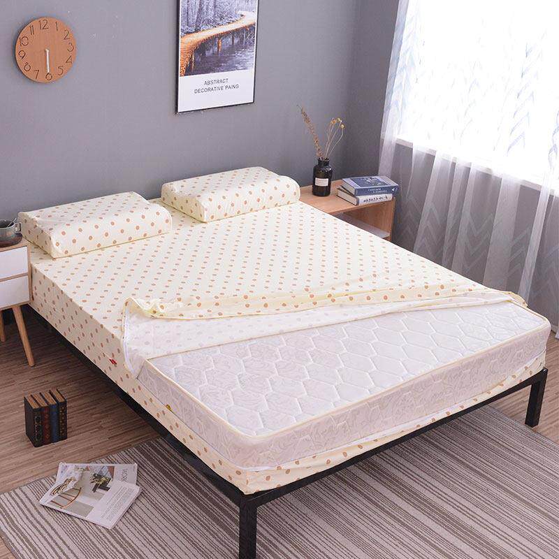 床垫防尘防护罩六面全包单片拉炼席梦思乳胶床套防滑固定