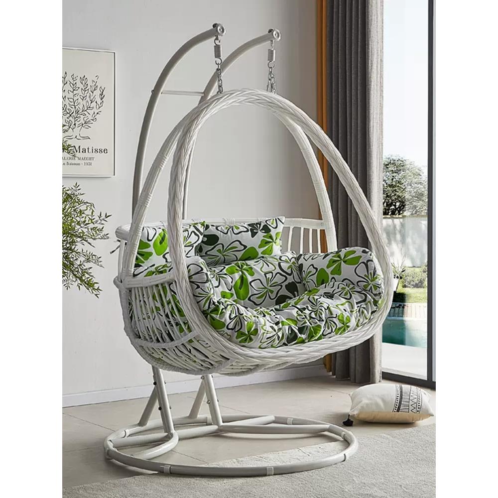 家用阳台吊椅庭院吊篮藤椅室内秋千吊床网红鸟巢椅子户外摇篮椅子