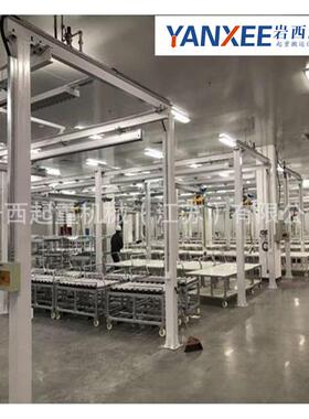 KB合铝K合金MXY轨道500kg起重铝合金自立式手运动行KBK铝金起重机