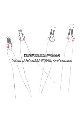 霓红灯炮 氖泡 氖灯指示灯220V F4MM F5  红色 4*11 5*12MM米炮