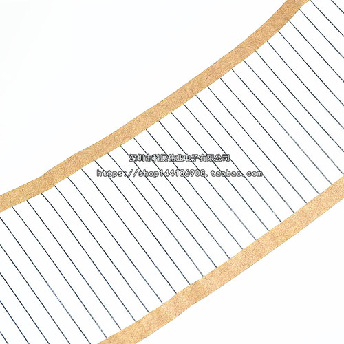 PCB编带跳线 线径0.5mm 电阻跳线 T52 镀锡铁线 (50个)