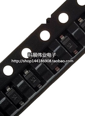 肖特基二极管 1N5819 B5819WS SL/S4丝印 SOD323 0805 (50个)
