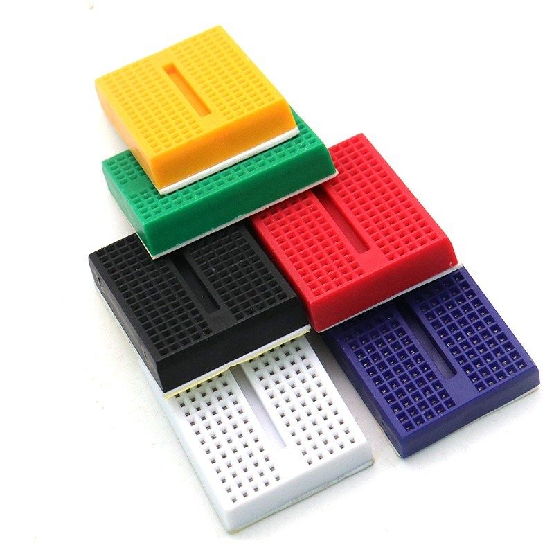 SYB-170 迷你微型 小板面包板 实验板 电路板洞洞板 35x47mm 彩色,搬运/仓储/物流设备,机械式停车设备（立体停车库）,淘宝优惠券,粉丝福利购,淘宝优惠卷