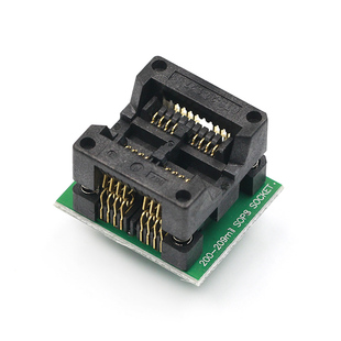 宽体双SOP8转DIP16 烧录座 烧录转接座 烧录头 贴片烧录座 弹跳座