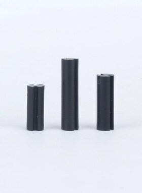 黑色双坑灯柱双坑柱LED间隔p柱隔离柱M4M4.5M5x2x3x4x5x6~23.5mm