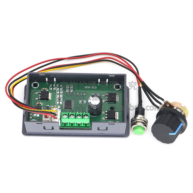 CCM5D数显PWM直流电机调速器6V12V24V无极调速开关控制器带外壳,个性定制/设计服务/DIY,明信片定制,淘宝优惠券,粉丝福利购,淘宝优惠卷