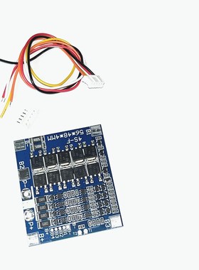 四串4串3.7V/3.2V保护板 同口30A 带均衡18650电池保护板 10MOS