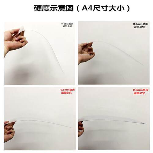 pc塑料板高透明pvc卷材/薄片pvc胶片保护膜pvc玻璃塑料片