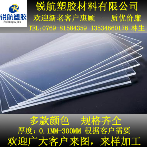 0.2/0.3/0.4/0.5/0.6/0.8/1PVC透明塑料硬板透明硬片PVC透明薄片