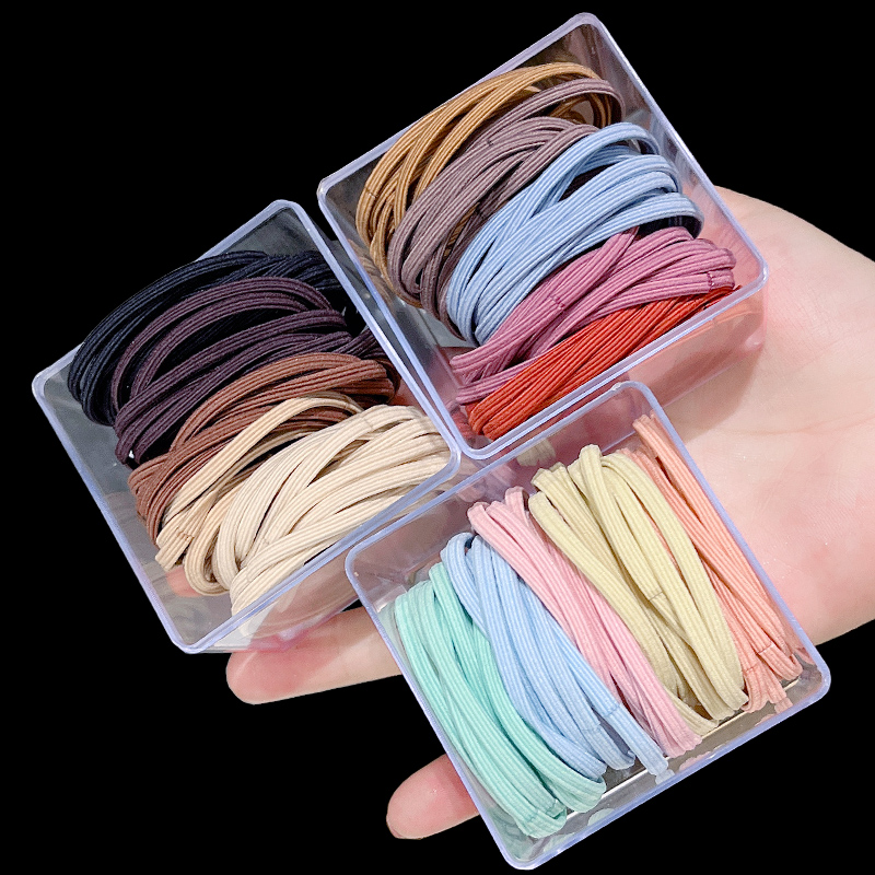 韩版高弹力发圈头绳皮套女大童