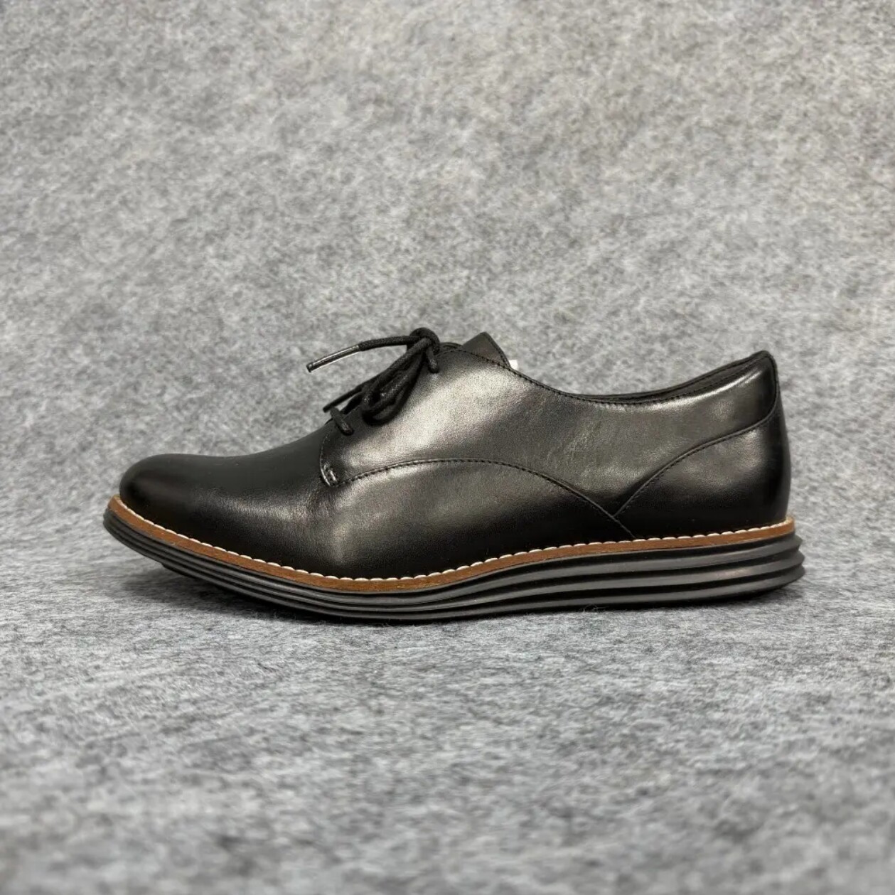 Cole Haan/歌涵女士时尚潮流百搭舒适黑色休闲皮鞋