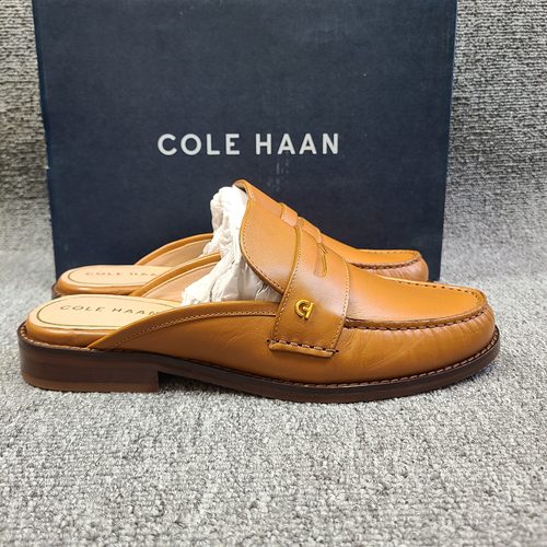 ColeHaan/歌涵女士皮拖鞋穆勒拖