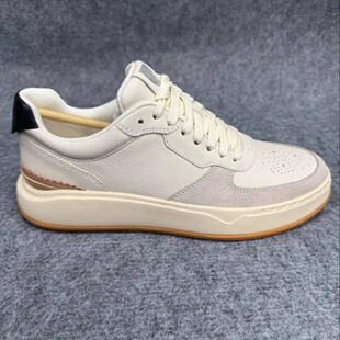 Cole Haan/歌涵 男鞋小白鞋牛皮时尚休闲百搭板鞋春秋季舒适轻盈
