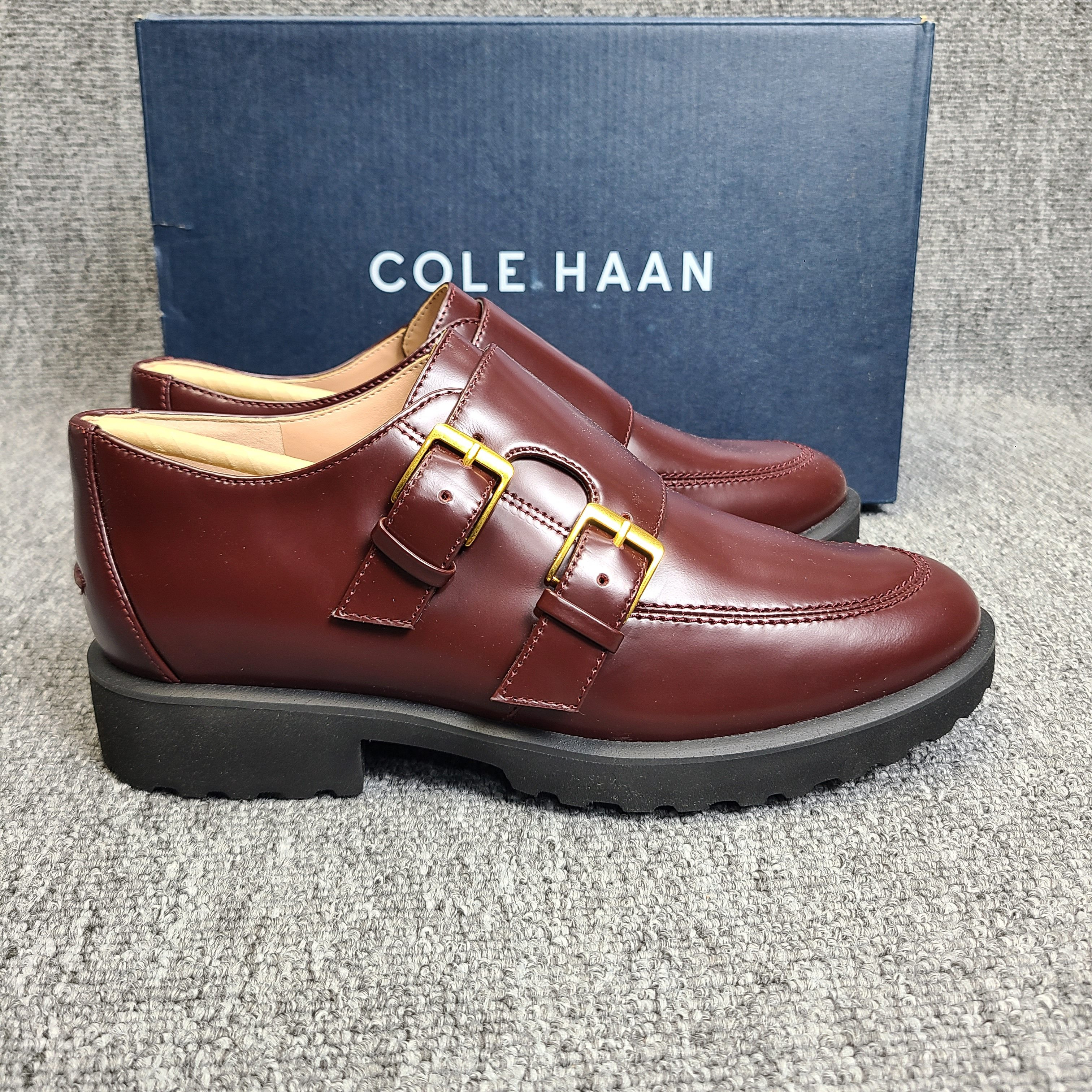 Cole Haan/歌涵 女鞋双扣一脚蹬乐福休闲鞋舒适超轻乐福鞋潮流