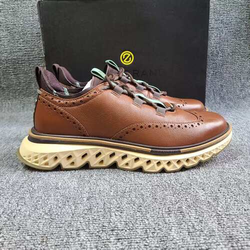 Cole Haan/歌涵 男鞋休闲鞋 布洛克雕花运动钻石底老爹鞋