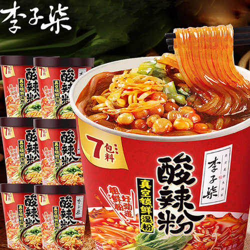 李子柒重庆酸辣粉冲泡即食