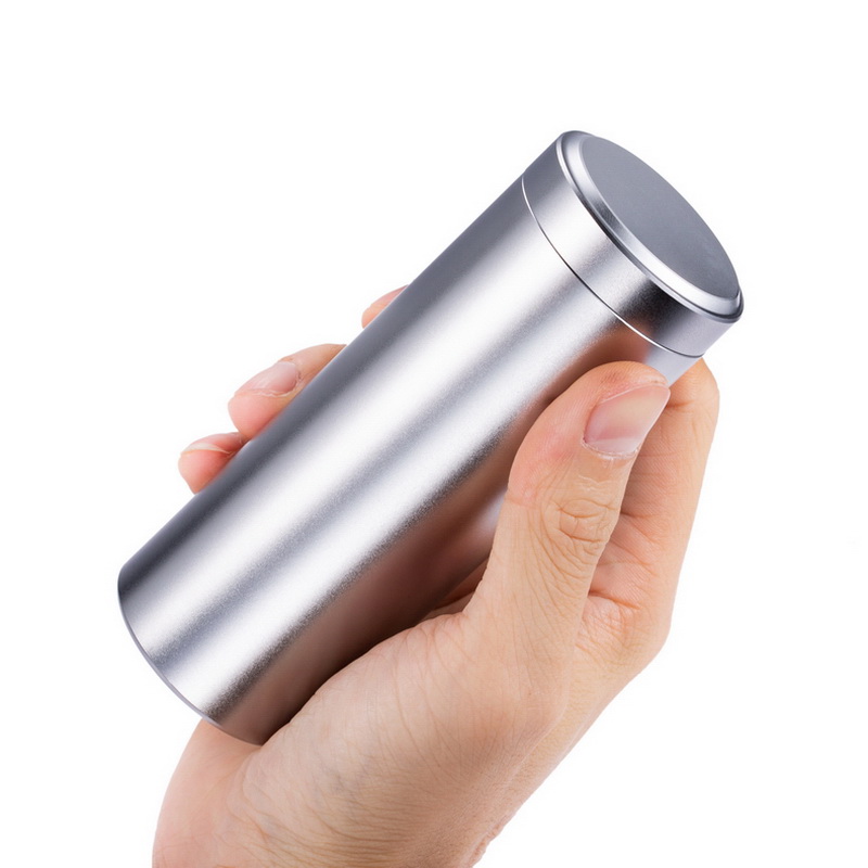 德国Mooii金属旱烟烟盒男便携粗20支装6.5烟盒中支细烟盒diy密封