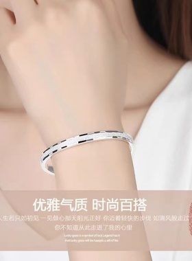 新品真足银999流星雨手镯女链串