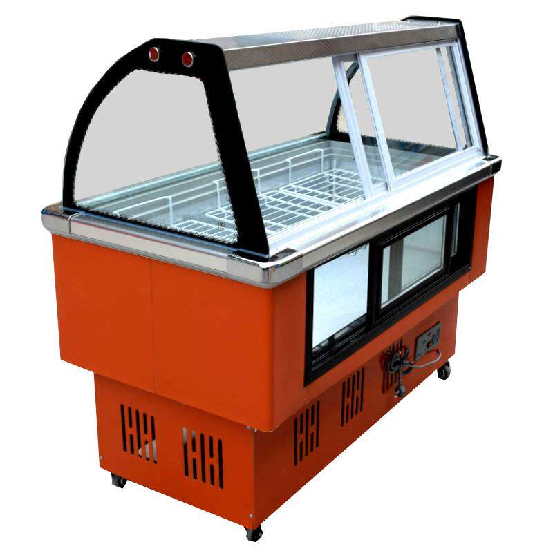 新品卤菜凉菜展示柜鸭脖烧烤展示柜商用熟食柜冷藏保鲜点菜柜厂家