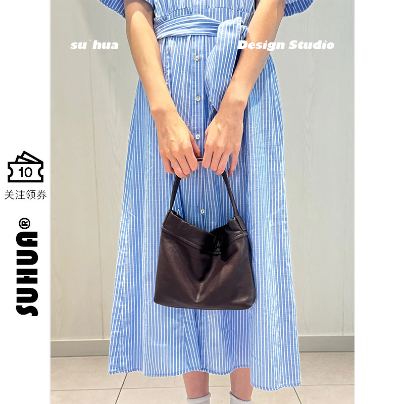 手拎云朵包植鞣羊皮2025秋冬新款单肩斜挎手提包,箱包皮具/热销女包/男包,手拿包,淘宝优惠券,粉丝福利购,淘宝优惠卷