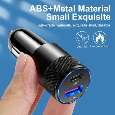 新品66W USB Car Charger Quick Charge 3.0 Type C Fast Chargin