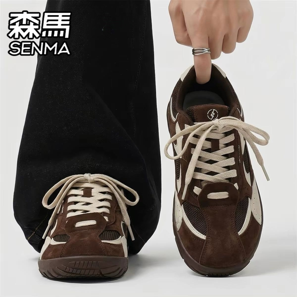 SENMA/森马官方旗舰男鞋运动板鞋