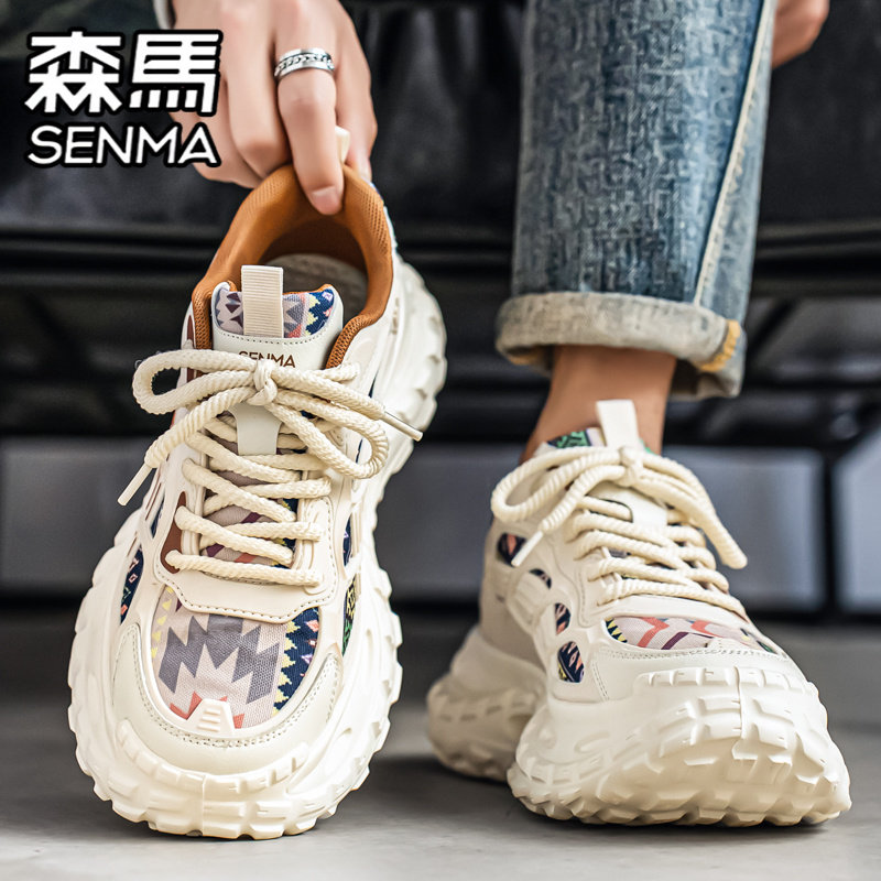 SENMA/森马官方旗舰男鞋老爹鞋图片
