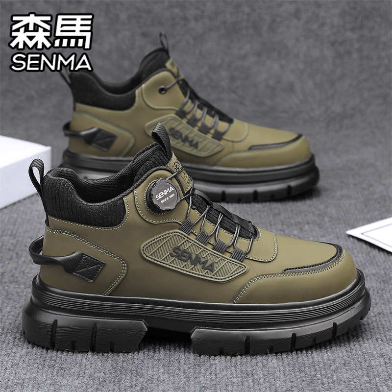 SENMA/森马官方旗舰休闲马丁靴男