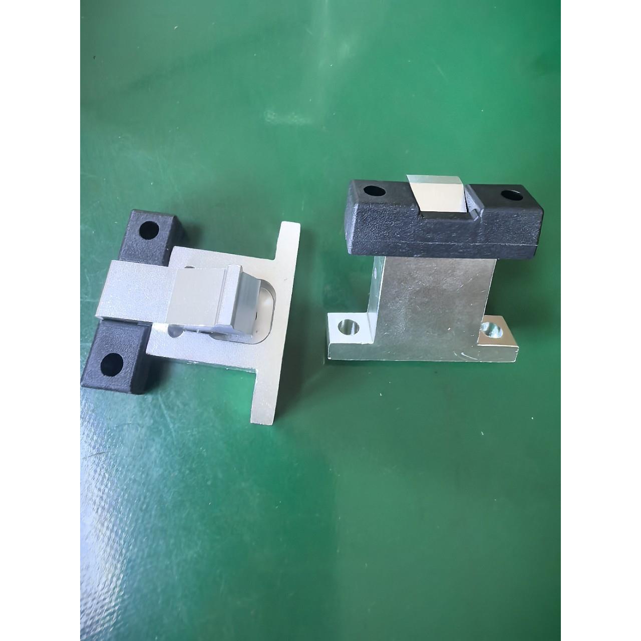 测试架治具底座 22#盖板铝卡扣过锡炉压扣 铝合金卡钩 压块 锁扣