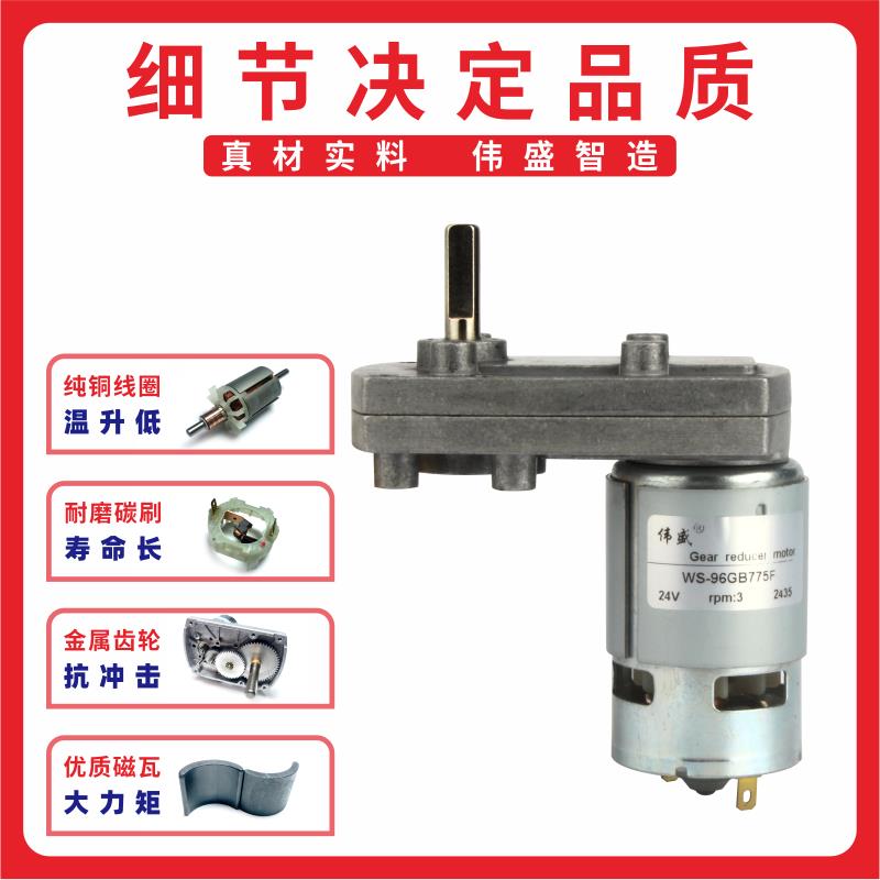 WS-96GB775F直流减速电机