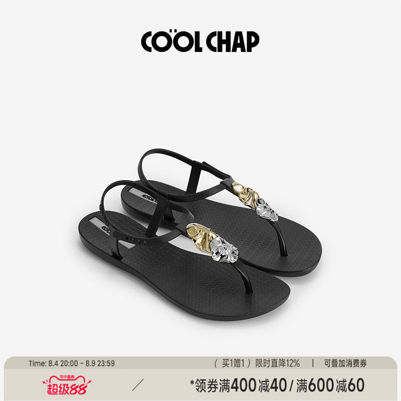异型扭结凉鞋女COOLCHAP