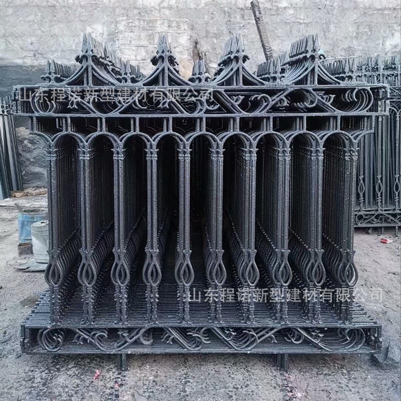 铸铁护栏定制小区社区庭院别墅围墙栅栏围栏杆建筑隔离铁艺护栏