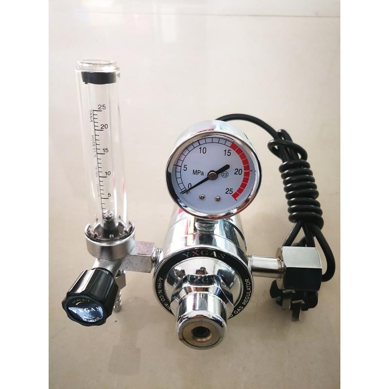 281CR-25L-36V高研YXGAS二氧化碳加热减压器工业实验室气瓶用仪表
