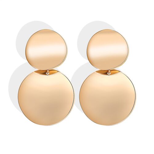 2024 fashion jewelry earrings women 金属元素夸张耳环女