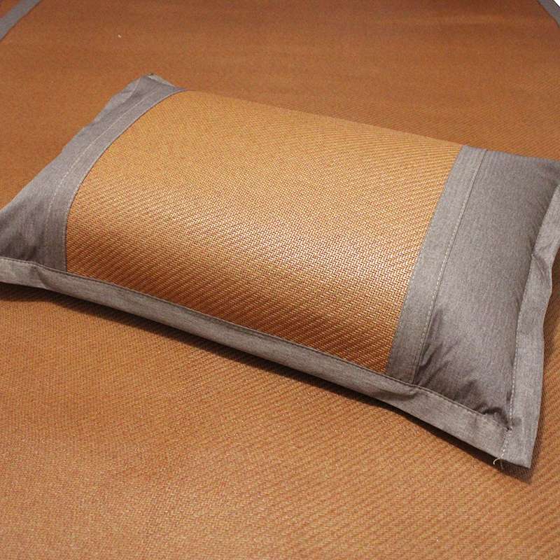 现货速发处理藤席枕套/凉席枕头皮印尼藤席枕头席单人枕席48*72CM