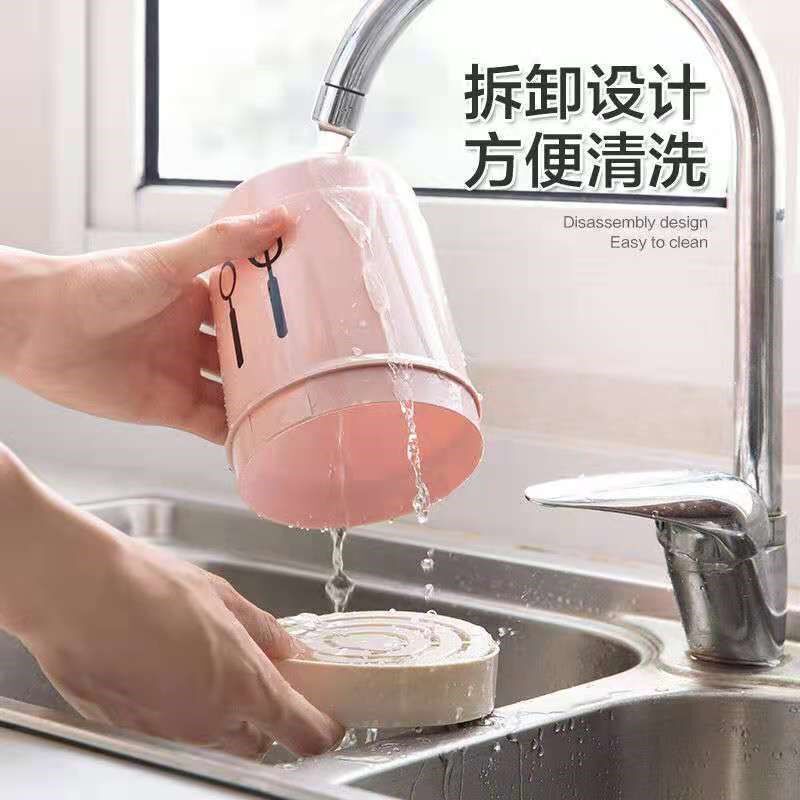 速发防尘罩筷子筒家用筷篓沥水防霉透明塑料有盖商用饭店筷笼餐具
