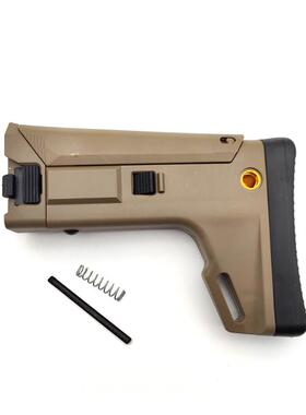 锦明10原厂尼龙后托可折叠ACR沙黑色10R插销j10卡扣按钮橡胶肩垫