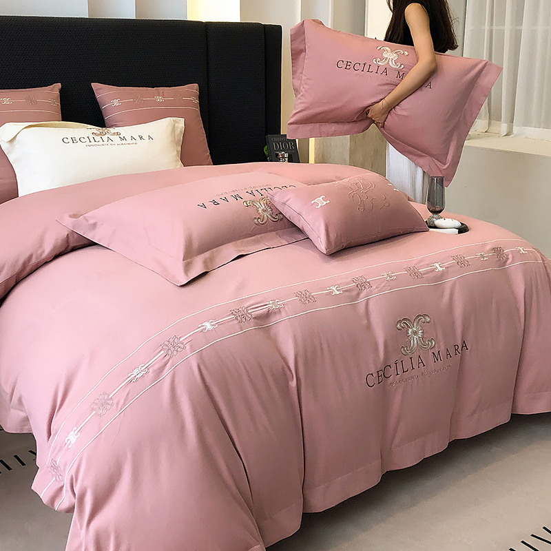 新款A类全棉加厚磨毛四件套